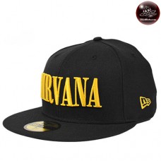 หมวกHIPHOP nirvana หมวกแก๊ปปีกตรงnirvana 